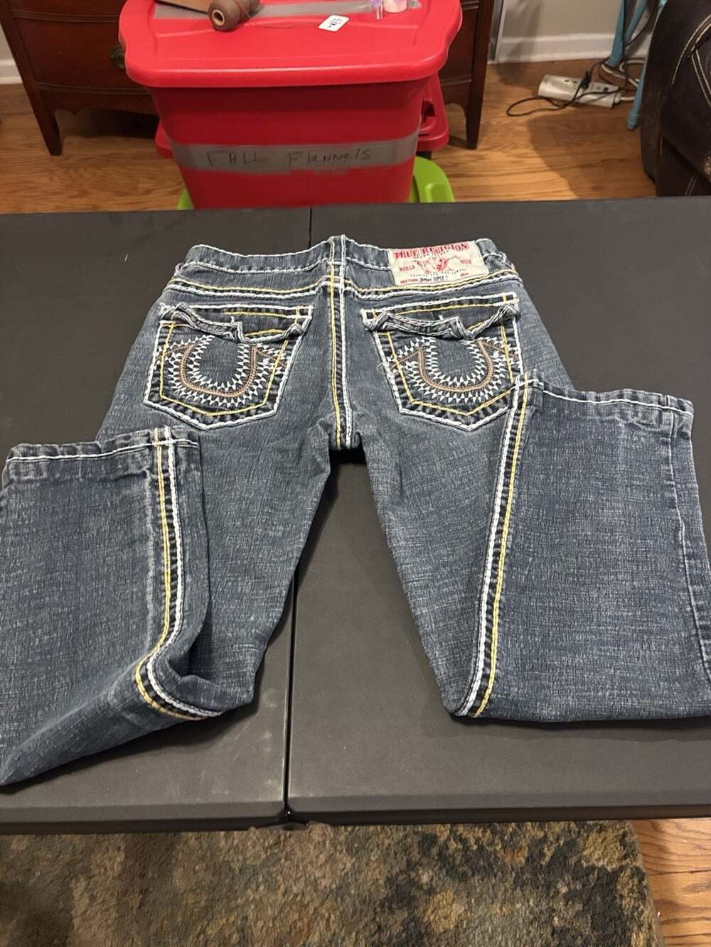 True Religion Jimmy Super T Jeans Size 32 Straight - Picture 7 of 7